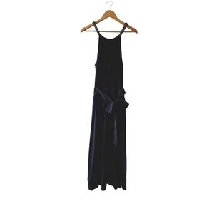 Chloe Elegant Black Maxi Dress